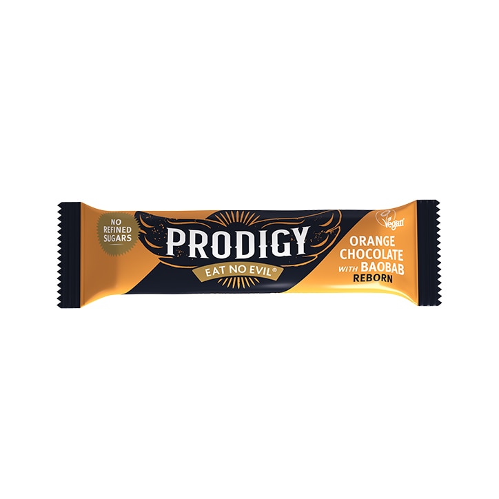 Prodigy Chunky Orange Chocolate Bar 35g image 1