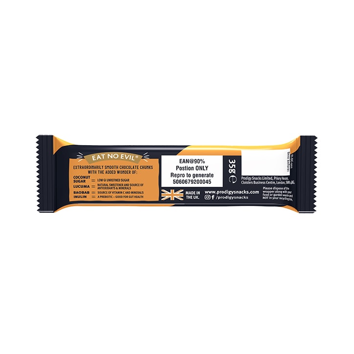 Prodigy Chunky Orange Chocolate Bar 35g image 2