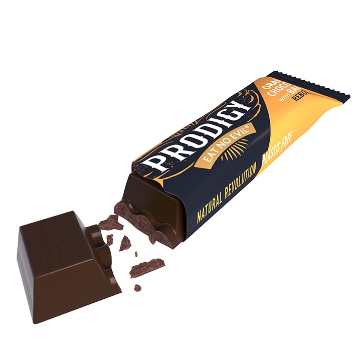 Prodigy Chunky Orange Chocolate Bar 35g image 4