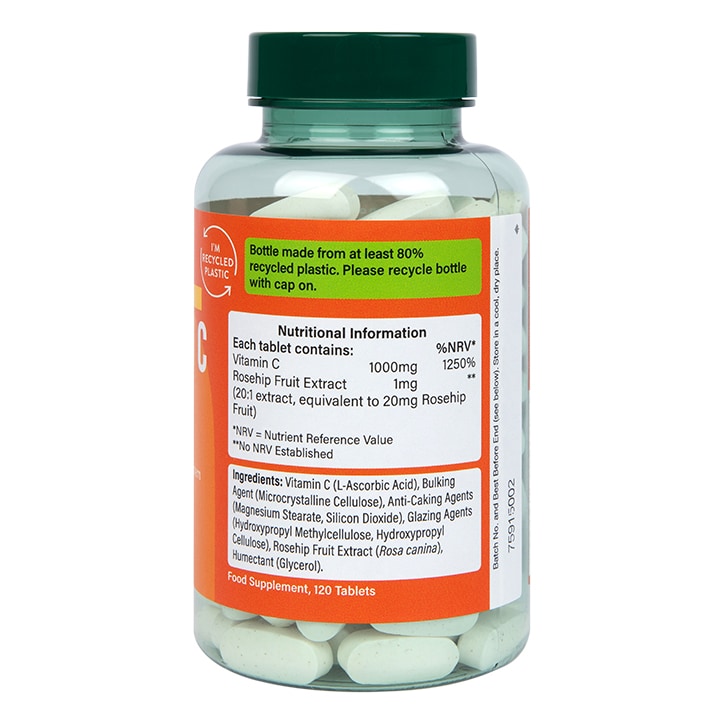 Holland & Barrett Vitamin C 1000mg 120 Tablets image 3