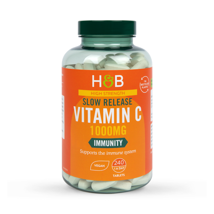 Holland & Barrett Vitamin C High Strength Slow Release 1000mg 240 Tablets image 1