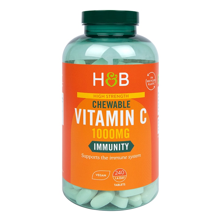 Holland & Barrett Chewable Vitamin C 1000mg 240 Chewables-1