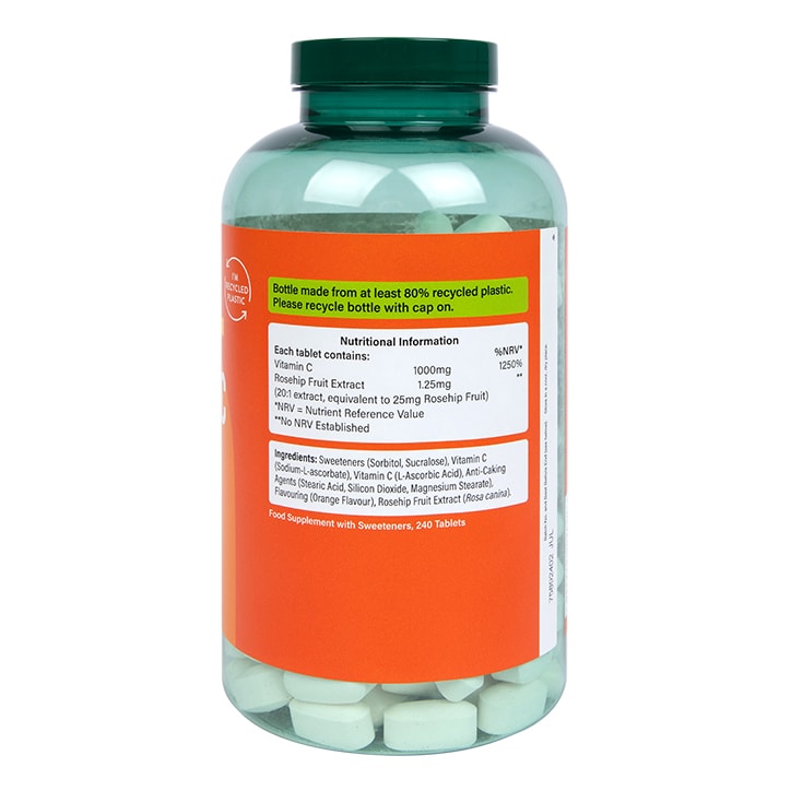 Holland & Barrett Chewable Vitamin C 1000mg 240 Chewables-2