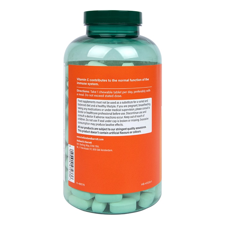 Holland & Barrett Chewable Vitamin C 1000mg 240 Chewables-3