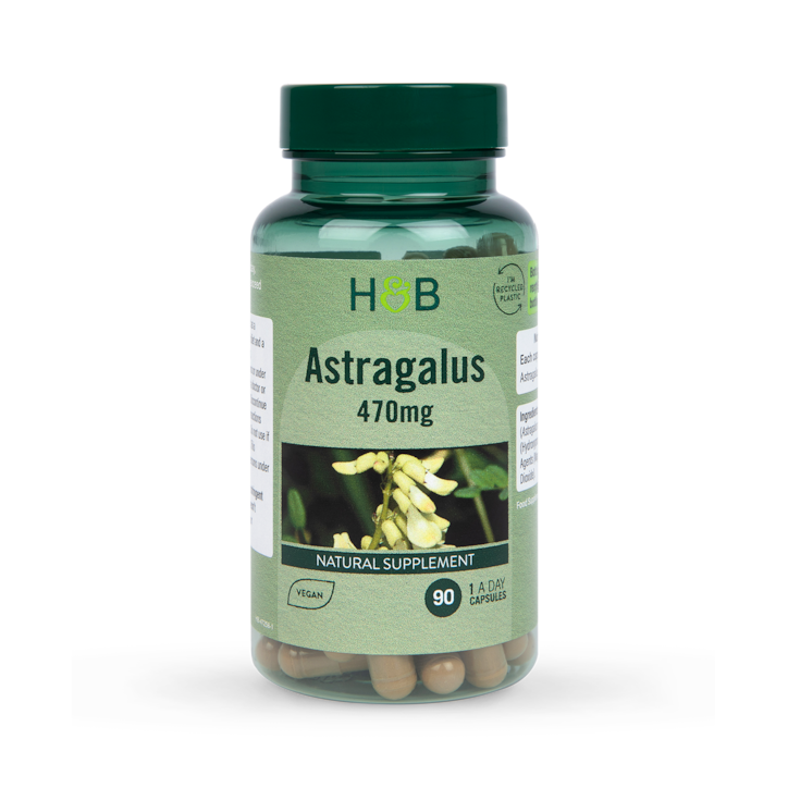Holland & Barrett Astragalus 470mg Capsules - 90 Capsules