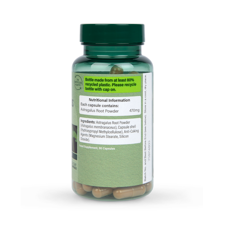 Holland & Barrett Astragalus 470mg 90 Capsules image 3