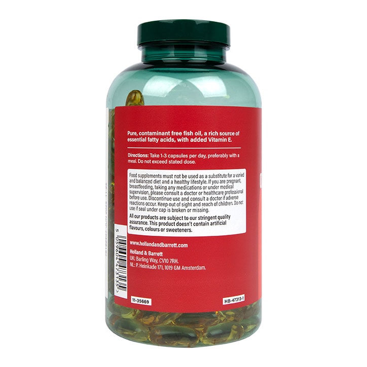 Holland & Barrett Omega 3 Fish Oil 1500mg 240 Capsules