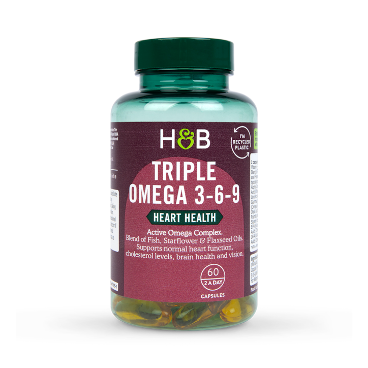 Holland & Barrett Triple Omega 3-6-9 60 Capsules image 1