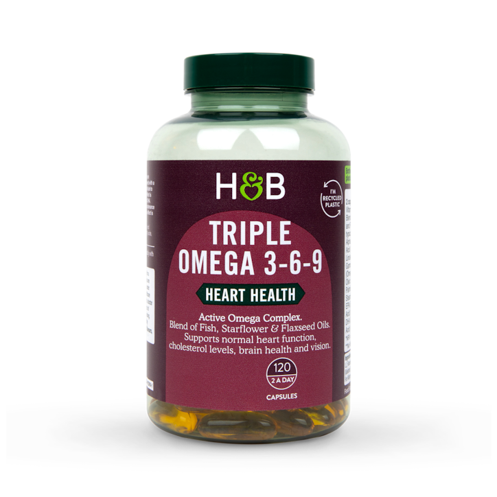 Holland & Barrett Triple Omega 3-6-9 120 Capsules image 1