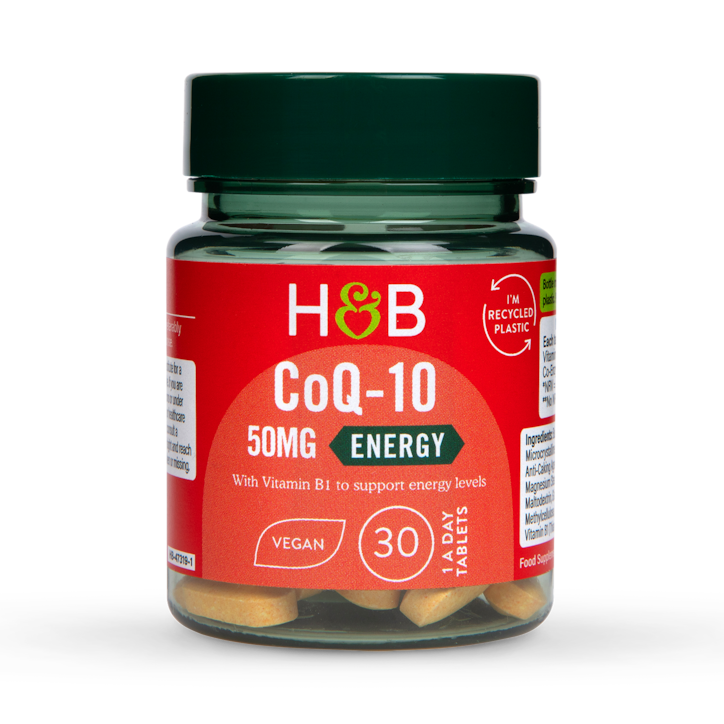 Holland & Barrett Co-Q10 50mg 30 Tablets image 1