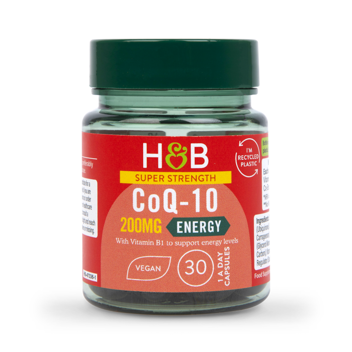 Holland & Barrett Super Strength Co-Q10 200mg 30 Capsules image 1