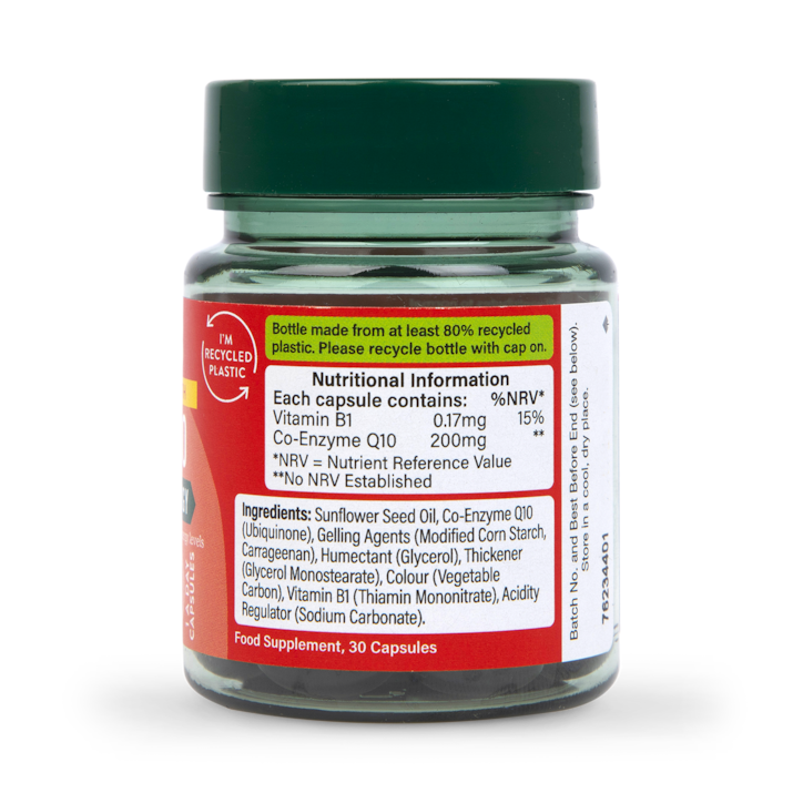 Holland & Barrett Super Strength Co-Q10 200mg 30 Capsules image 3