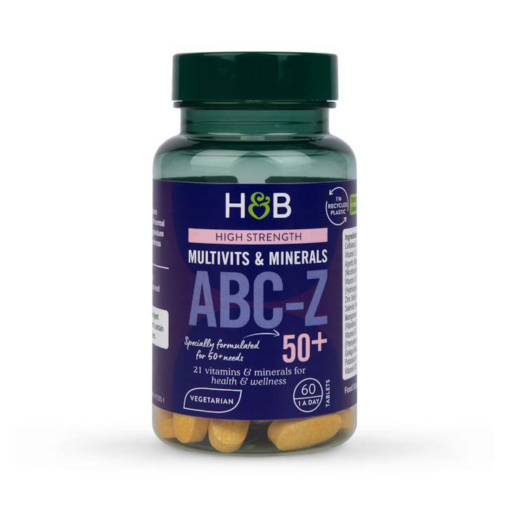 Holland & Barrett ABC to Z 50+ Multivitamins 60 Tablets image 1