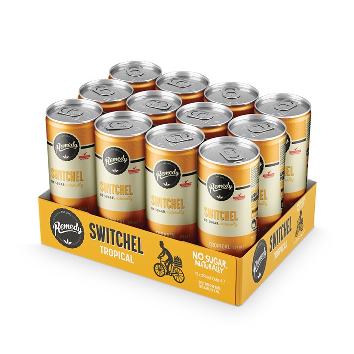 Remedy Switchel Tropical 12 x 250ml