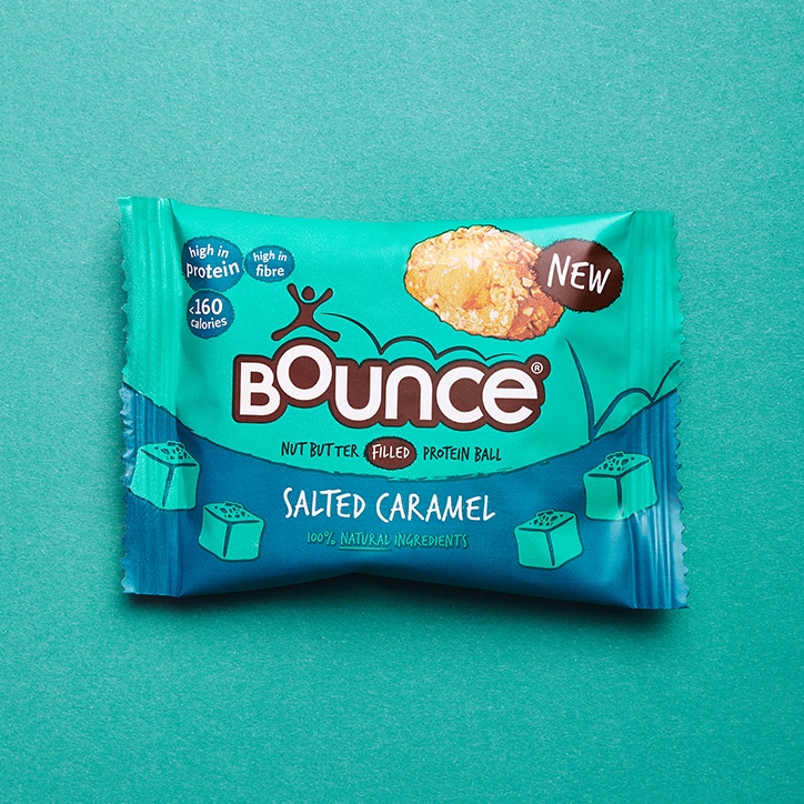 Bounce Salted Caramel Filled Protein Ball 12x 35g image 3