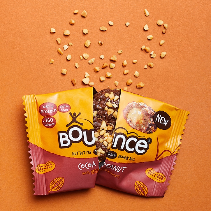 Bounce Peanut Butter Filled Cocoa Protein Ball 12 x 35g