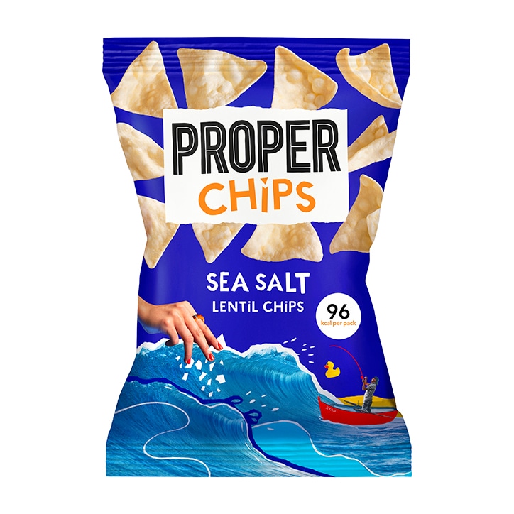 Properchips Sea Salt Lentil Chips 20g