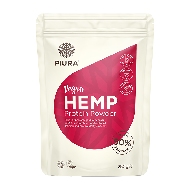 Piura Vegan Hemp Protein Powder 250g image 1