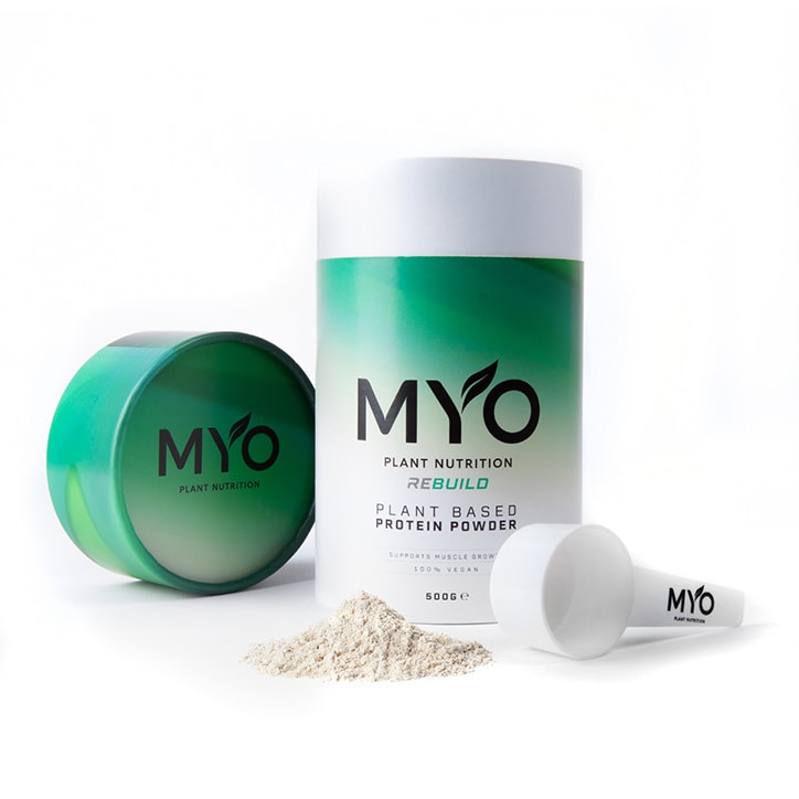 MYO Plant Nutrition Vegan Protein Supplement Caramel 500g image 4