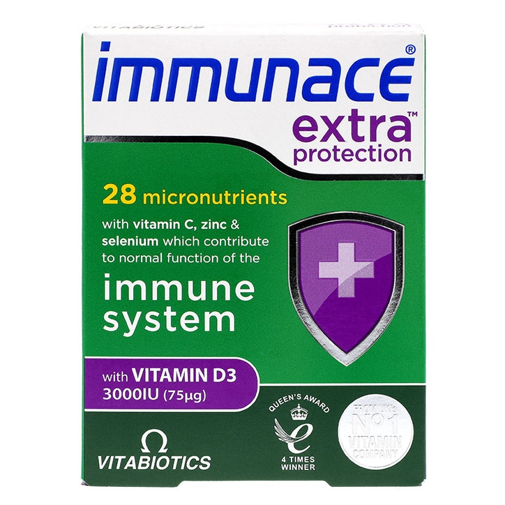 Vitabiotics Immunace Extra Protection 30 Tablets-1