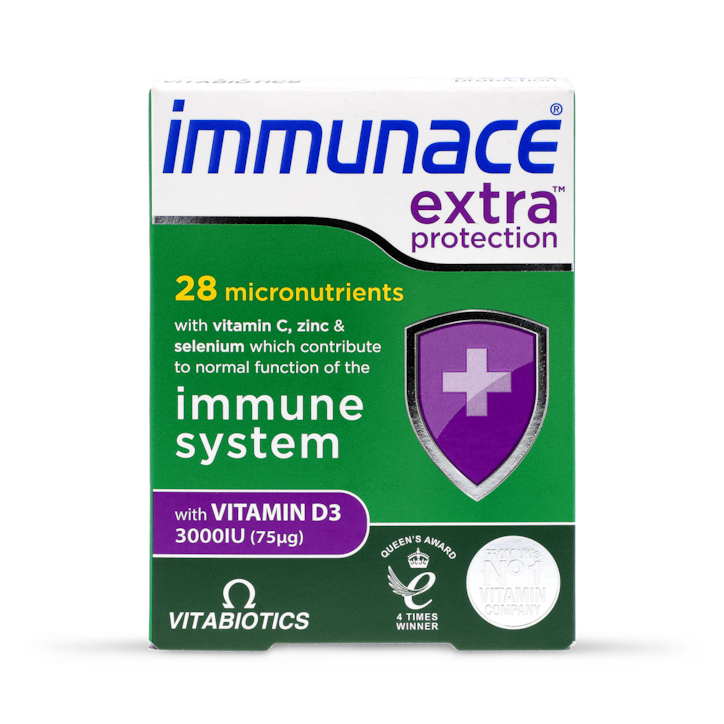 Vitabiotics Immunace Extra Protection 30 Tablets image 1