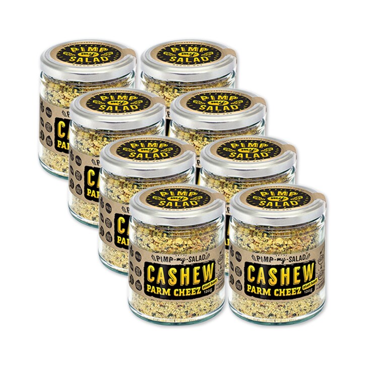 Pimpmysalad Cashew Parm Cheez Jar 8 x 120g