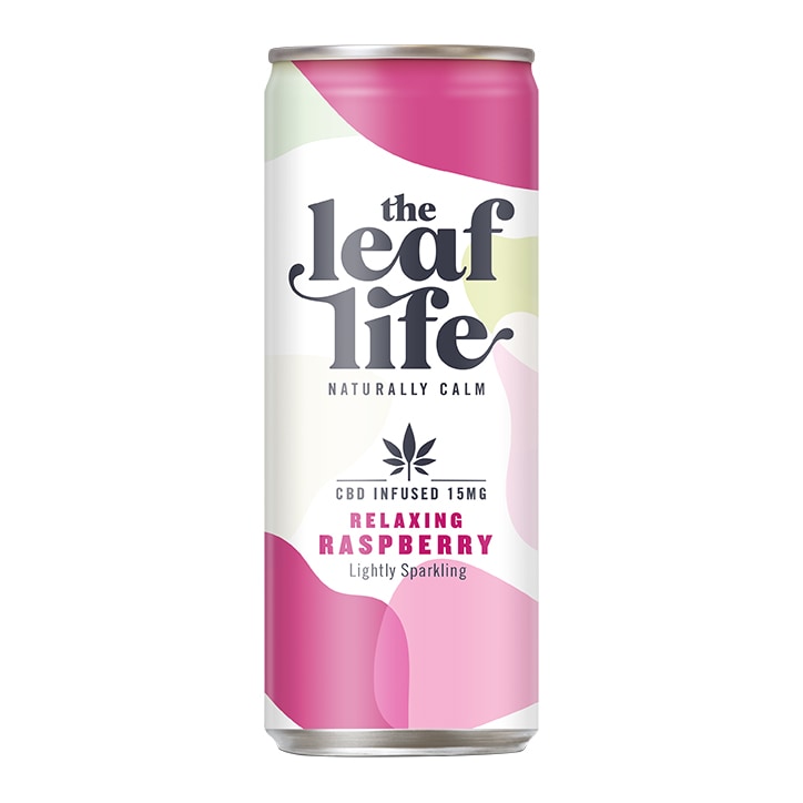 The Leaf Life Relaxing Raspberry CBD Infused Juice Drink 250ml