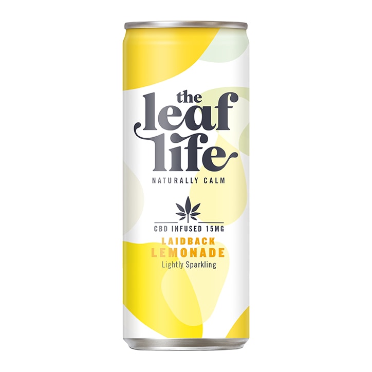 The Leaf Life Laidback Lemonade CBD Infused Juice Drink 250ml
