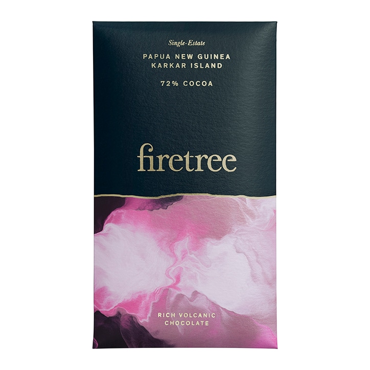 Firetree Papua New Guinea, Karkar Island 72% Cocoa Bar 25g image 1