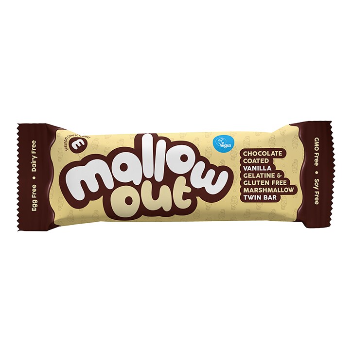 Freedom Mallows Vegan Vanilla MallowOut Twin Bar 35g image 1