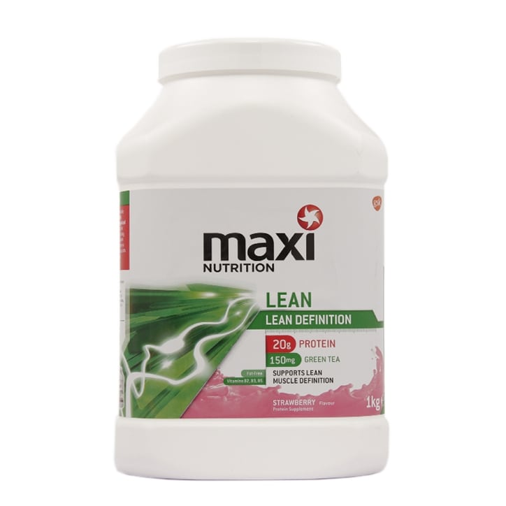 MaxiNutrition Max Lean Powder Strawberry 1kg image 1