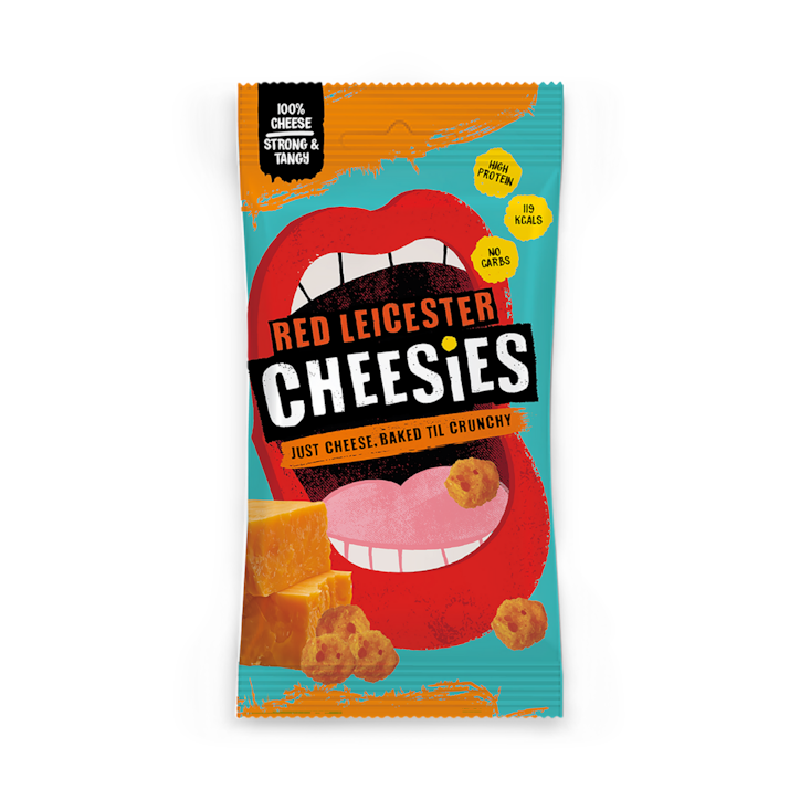 Cheesies Red Leicester Crunchy Popped Cheese 20g image 1