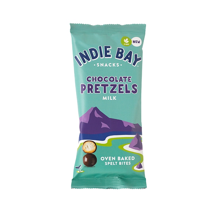 Indie Bay Snacks Milk Chocolate Spelt Pretzel Bites 31g
