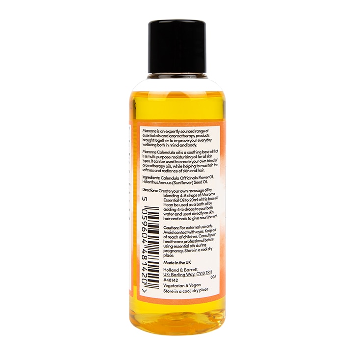 Miaroma Calendula Base Oil 100ml image 2