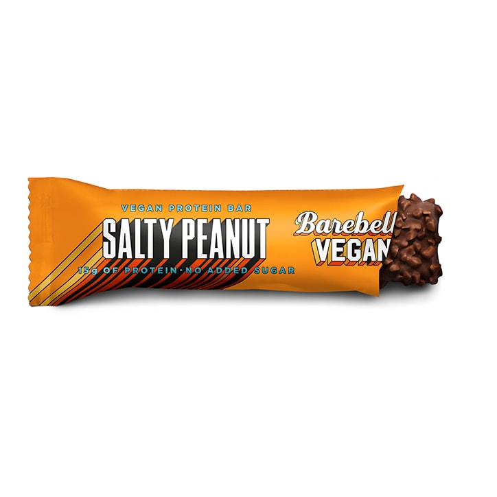 Barebells Vegan Protein Bar Salty Peanut 55g image 2