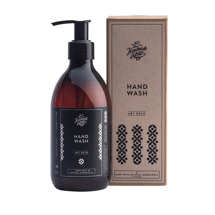 The Handmade Soap Company Bergamot & Eucalyptus 'Art Deco' Hand Wash 300ml-1