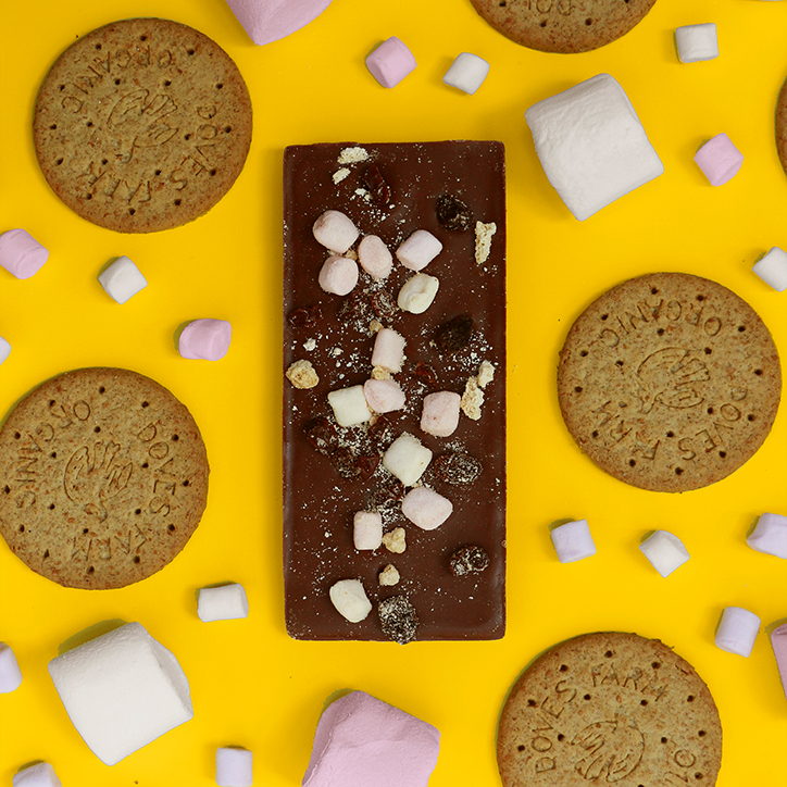 CRAVE Rocky Road Chocolate Bar 90g image 3