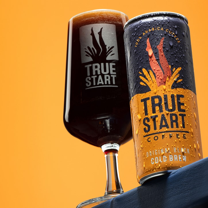 True Start Coffee Original Black Cold Brew Coffee Drink 250ml image 3