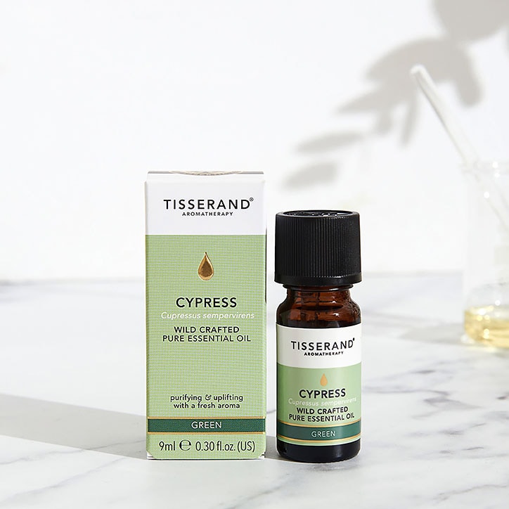 Tisserand Cypress Wild Crafted Pure Essential Oil 9ml-2