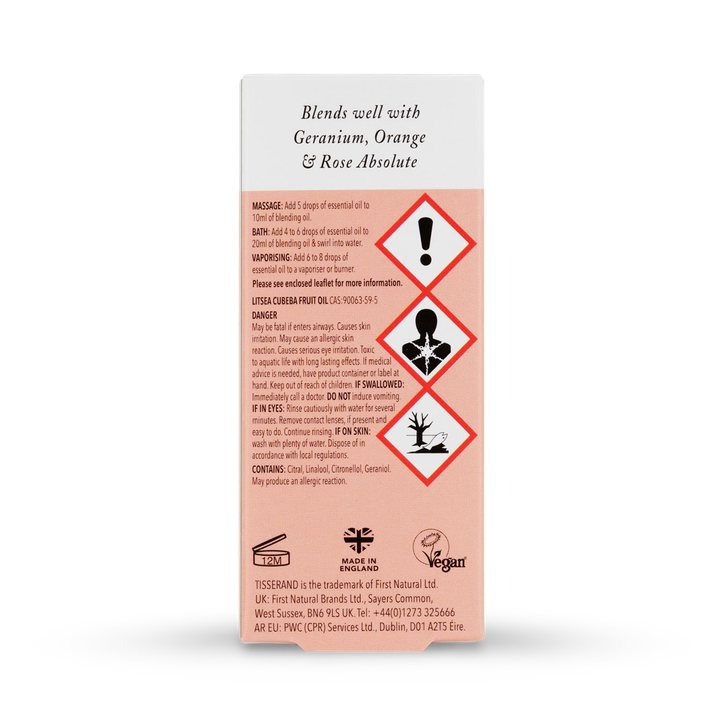 Tisserand May Chang Pure Essential Oil 9ml image 2