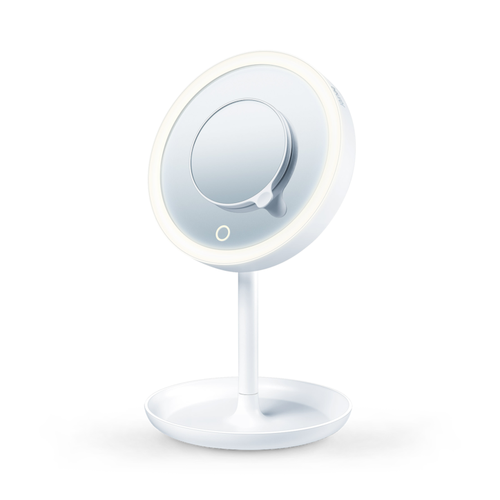 Beurer Illuminated Vanity Mirror with Storage Tray BS45 image 1