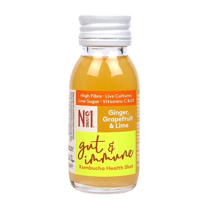 No.1 Living Gut & Immune Kombucha Health Shot 60ml image 1