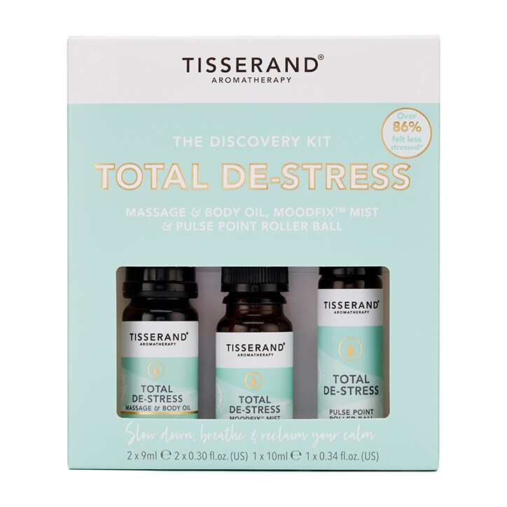 Tisserand De-Stress Discovery Kit 2x 9ml, 1x 10ml
