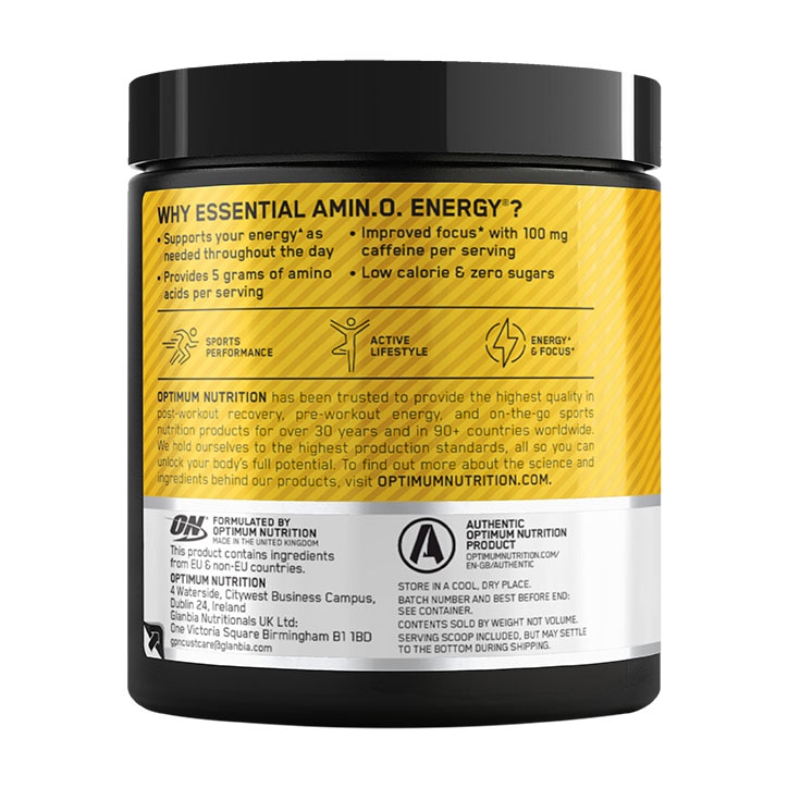 Optimum Nutrition Amino Energy Pineapple 270g image 2