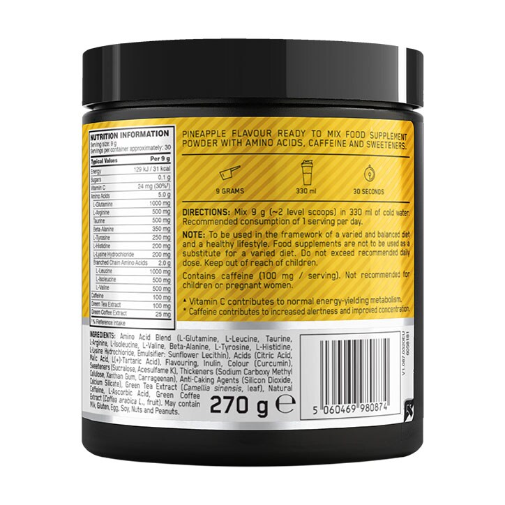 Optimum Nutrition Amino Energy Pineapple 270g image 3