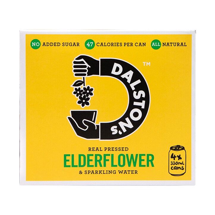 Dalston's Elderflower Seltzer Multipack 4 x 330ml image 1