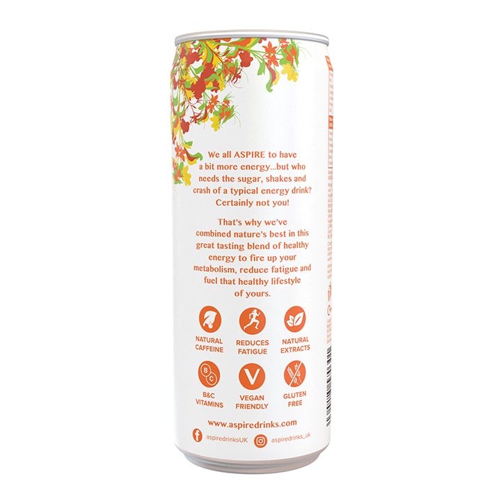 ASPIRE Healthy Energy Mango Lemonade 330ml image 2