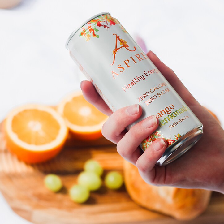 ASPIRE Healthy Energy Mango Lemonade 330ml image 5