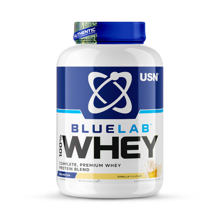 USN Blue Lab Whey Premium Protein Powder Vanilla 2kg image 1