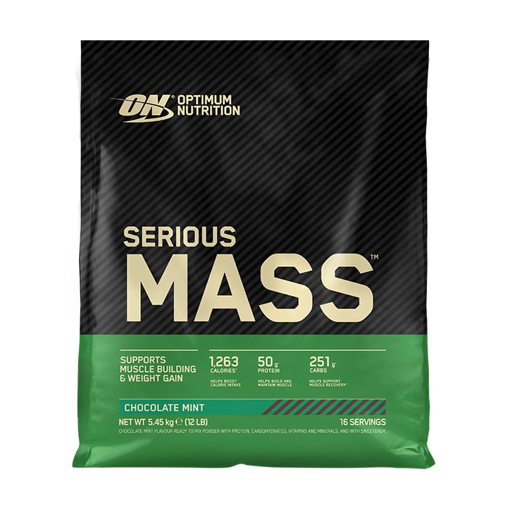 Optimum Nutrition Serious Mass Chocolate Mint 5.5kg image 1